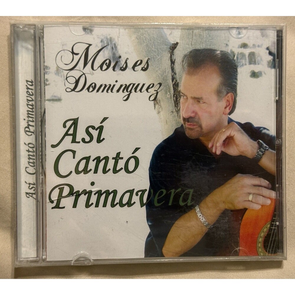 Asi Canto Primavera [Audio CD] Moises Dominguez * 842614097829 * 11 Songs * New